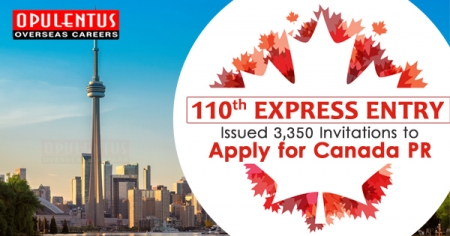 110th Canada Expresss Entry Draw Results