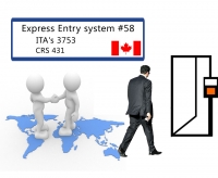 58 express entry draw