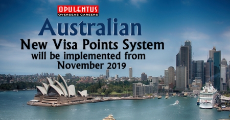 Australian New Visa Points System will be Implemented from November 2019 - Opulentuz