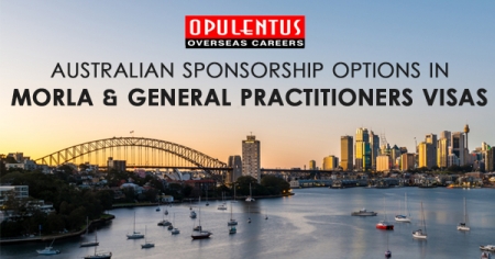 Australian Sponsorship Options In MORLA General Practitioners Visas