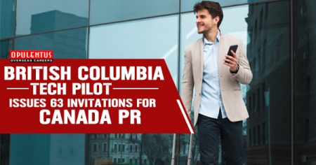 British Columbia Tech Pilot- Issues 63 Invitations for Canada PR