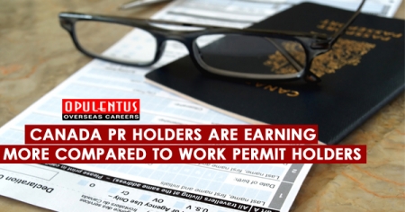 Canada PR Holders Are Earning More Compared to Work Permit Holders
