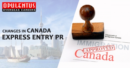CANADIAN EXPRESS ENTRY PR APPLICATIONS - RECENT CHANGES