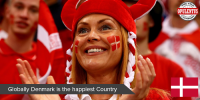 Globally Denmark Is The Happiest Country