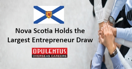  Nova Scotia holds the Largest Entrepreneur Draw 