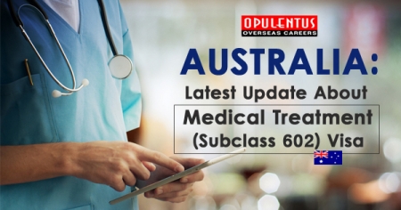 Australia Medical Treatment Subclass 602 Visa