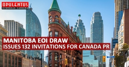 Manitoba EOI Draw: Issues 132 invitations for Canada PR