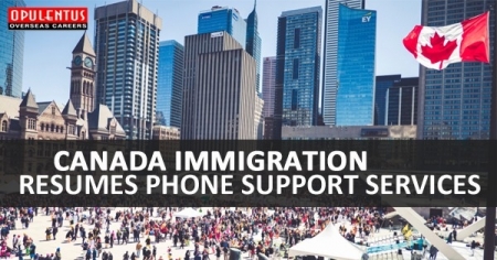 Canada Immigration: Resumes Phone Support Services