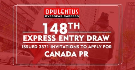 148th Express Entry Draw: Issued 3371 Invitations to Apply for Canada PR
