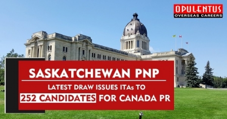 Saskatchewan PNP: Latest Draw Issues ITAs to 252 Candidates for Canada PR