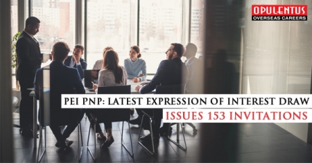 PEI PNP - Latest Expression of Interest Draw Issues 153 Invitations