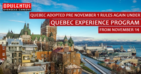 Quebec Experience Program