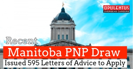 Recent Manitoba PNP Draw Issued 595 Letters of Advice to Apply
