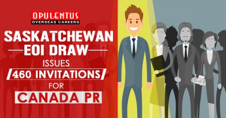 Saskatchewan EOI Draw- Issues 460 Invitations for Canada PR