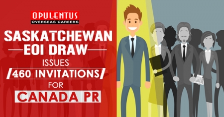 Saskatchewan EOI Draw- Issues 460 Invitations for Canada PR