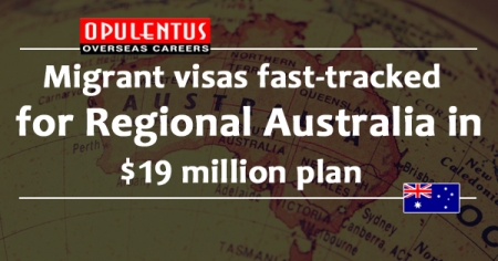 Skilled Migrant Visas Fast-tracked for Australian Regional Areas