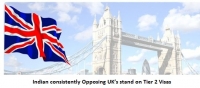 Indian consistently Opposing UK�s stand on Tier 2 Visas 